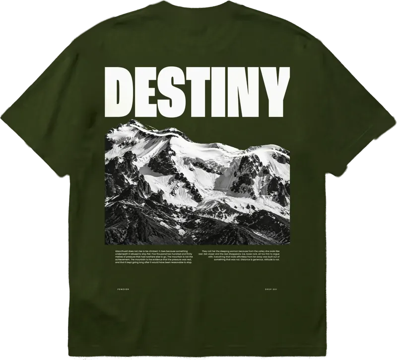 DESTINY, espalda